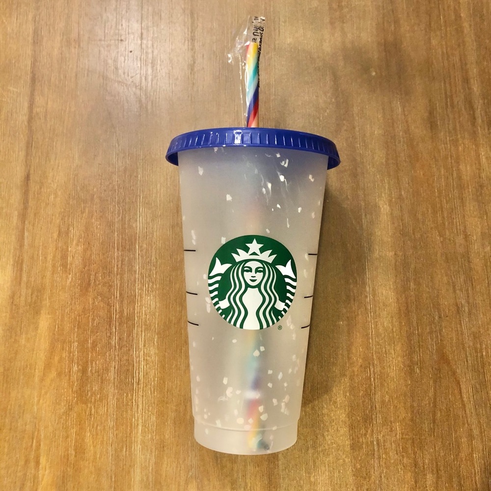 Confetti Color Changing Starbucks Cup